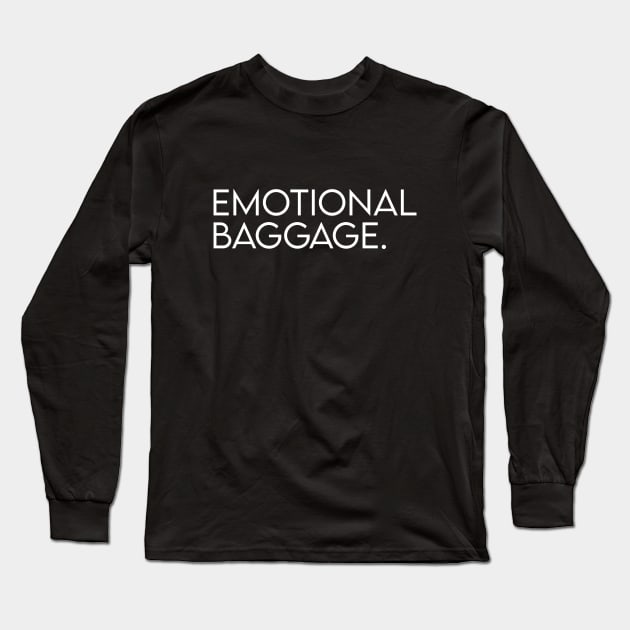 Emotional baggage. Long Sleeve T-Shirt by BrechtVdS